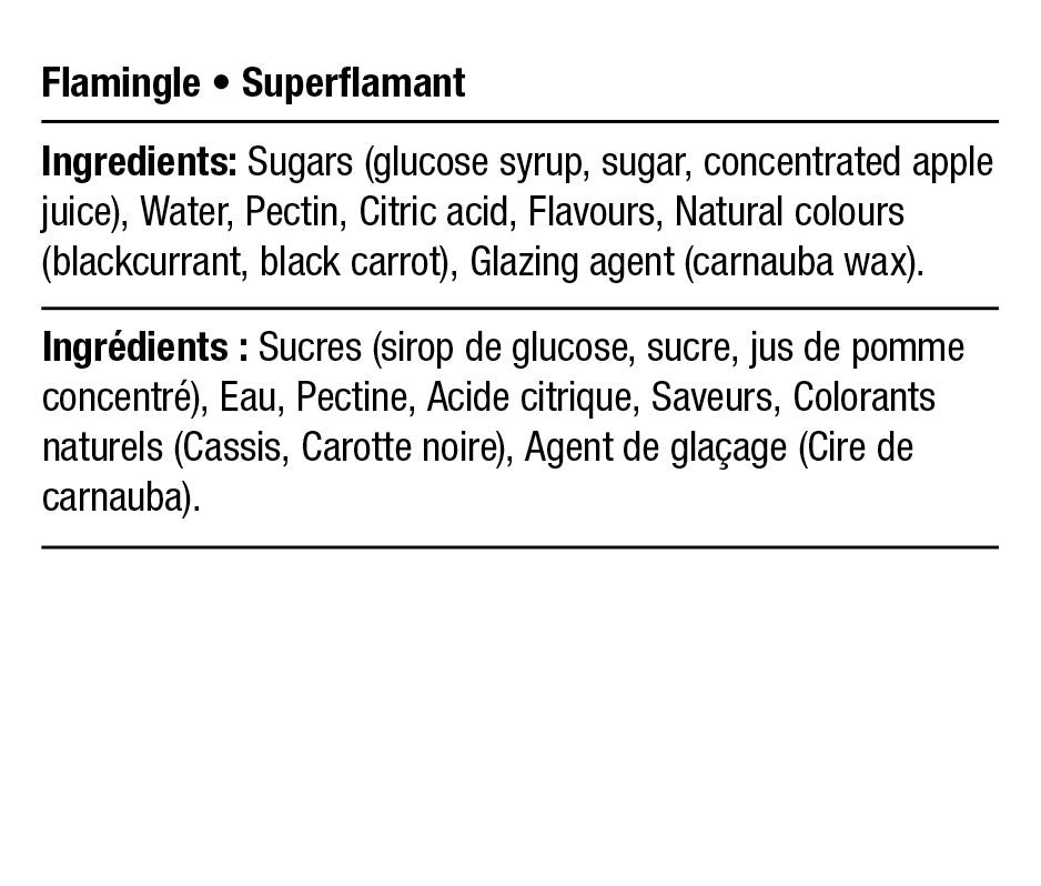 Ingredients - Vegan Flamingle